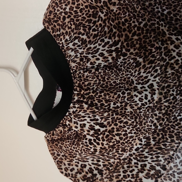 3 for 15 Bundle Girl ruffle cheetah 🐆 print skirt S 7 - Picture 4 of 6
